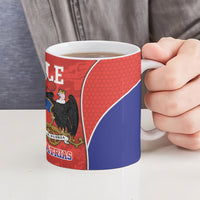 Chile Independence Day Ceramic Mug Fiestas Patrias Coat Of Arms Style