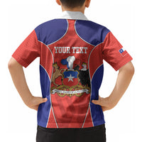 Personalized Chile Independence Day Hawaiian Shirt Fiestas Patrias Coat Of Arms Style