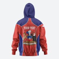 Personalized Chile Independence Day Hoodie Fiestas Patrias Coat Of Arms Style