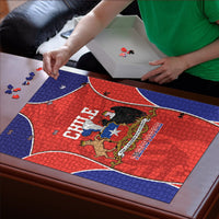 Chile Independence Day Puzzle Fiestas Patrias Coat Of Arms Style