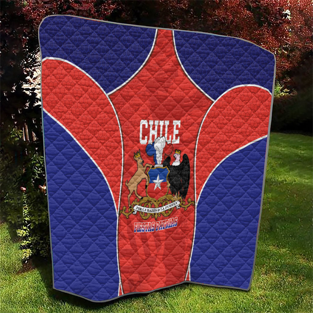 Chile Independence Day Quilt Fiestas Patrias Coat Of Arms Style