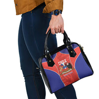 Chile Independence Day Shoulder Handbag Fiestas Patrias Coat Of Arms Style