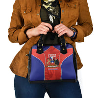 Chile Independence Day Shoulder Handbag Fiestas Patrias Coat Of Arms Style