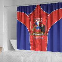 Chile Independence Day Shower Curtain Fiestas Patrias Coat Of Arms Style