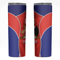 Chile Independence Day Skinny Tumbler Fiestas Patrias Coat Of Arms Style