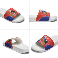 Chile Independence Day Slide Sandals Fiestas Patrias Coat Of Arms Style