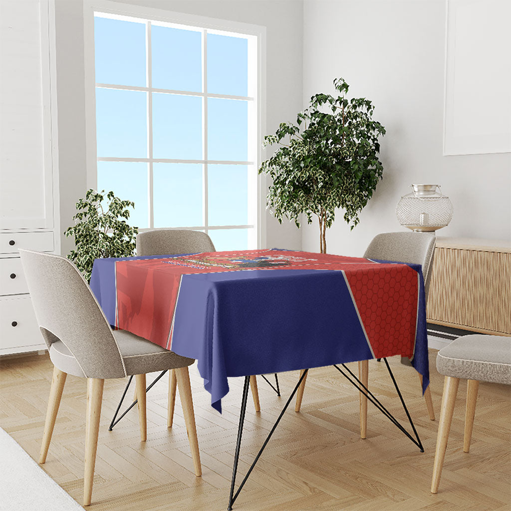 Chile Independence Day Tablecloth Fiestas Patrias Coat Of Arms Style