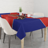 Chile Independence Day Tablecloth Fiestas Patrias Coat Of Arms Style