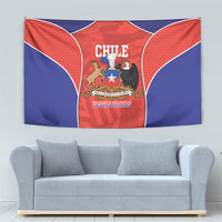 Chile Independence Day Tapestry Fiestas Patrias Coat Of Arms Style