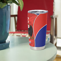Chile Independence Day Tumbler Cup Fiestas Patrias Coat Of Arms Style