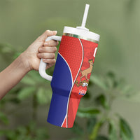 Chile Independence Day Tumbler With Handle Fiestas Patrias Coat Of Arms Style
