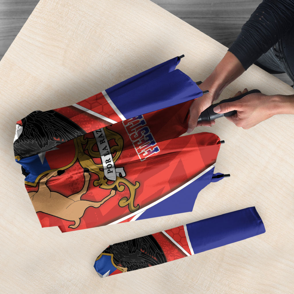 Chile Independence Day Umbrella Fiestas Patrias Coat Of Arms Style