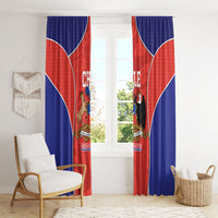 Chile Independence Day Window Curtain Fiestas Patrias Coat Of Arms Style