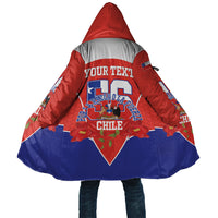 Personalized Chile Independence Day Cloak Chilean Code 56 Copihue Flowers