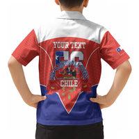 Personalized Chile Independence Day Hawaiian Shirt Chilean Code 56 Copihue Flowers
