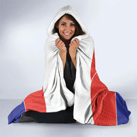 Personalized Chile Independence Day Hooded Blanket Chilean Code 56 Copihue Flowers