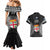 Fiji Rugby Couples Matching Mermaid Dress and Hawaiian Shirt 2023 Fijian Tapa Pattern World Cup Black - Wonder Print Shop