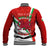 Wales Rugby Baseball Jacket 2023 World Cup Cymru Curve Style - Wonder Print Shop