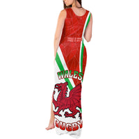 Wales Rugby Tank Maxi Dress 2023 World Cup Cymru Curve Style - Wonder Print Shop