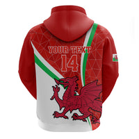 Custom Wales Rugby Hoodie 2023 World Cup Cymru Curve Style - Wonder Print Shop