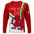Custom Wales Rugby Long Sleeve Shirt 2023 World Cup Cymru Curve Style - Wonder Print Shop