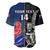 Custom New Zealand And France Rugby Baseball Jersey All Black With Les Bleus Together 2023 World Cup - Wonder Print Shop