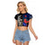 Custom New Zealand And France Rugby Raglan Cropped T Shirt All Black With Les Bleus Together 2023 World Cup - Wonder Print Shop