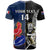Custom New Zealand And France Rugby T Shirt All Black With Les Bleus Together 2023 World Cup - Wonder Print Shop