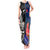 Custom New Zealand And France Rugby Tank Maxi Dress All Black With Les Bleus Together 2023 World Cup - Wonder Print Shop