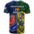 South Africa And France Rugby T Shirt Springboks With Les Bleus Together 2023 World Cup - Wonder Print Shop