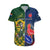 Custom South Africa And France Rugby Hawaiian Shirt Springboks With Les Bleus Together 2023 World Cup - Wonder Print Shop