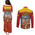 spain-football-couples-matching-puletasi-dress-and-long-sleeve-button-shirts-2023-world-cup-champions-proud-of-our-girls