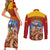 custom-spain-football-couples-matching-short-sleeve-bodycon-dress-and-long-sleeve-button-shirts-2023-world-cup-champions-proud-of-our-girls