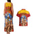 Custom Spain Football Couples Matching Tank Maxi Dress and Hawaiian Shirt 2023 World Cup Champions Proud Of Our Girls - Wonder Print Shop