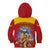 Custom Spain Football Kid Hoodie 2023 World Cup Champions Proud Of Our Girls - Wonder Print Shop