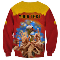 Custom Spain Football Sweatshirt 2023 World Cup Champions Proud Of Our Girls - Wonder Print Shop
