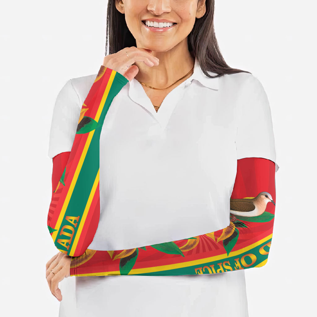 Grenada Dove Nutmeg Arm Sleeves Island of Spice Proud