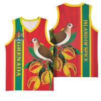 Grenada Dove Nutmeg Basketball Jersey Island of Spice Proud