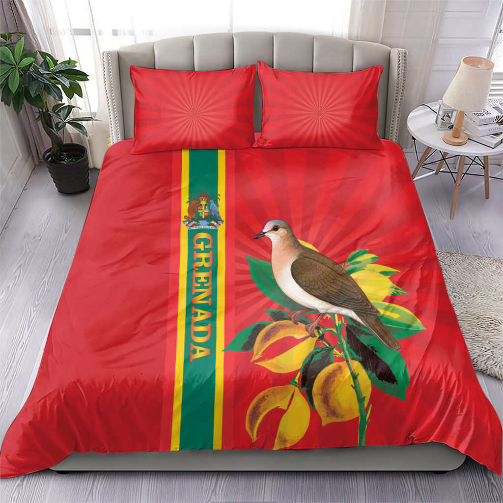 Grenada Dove Nutmeg Bedding Set Island of Spice Proud