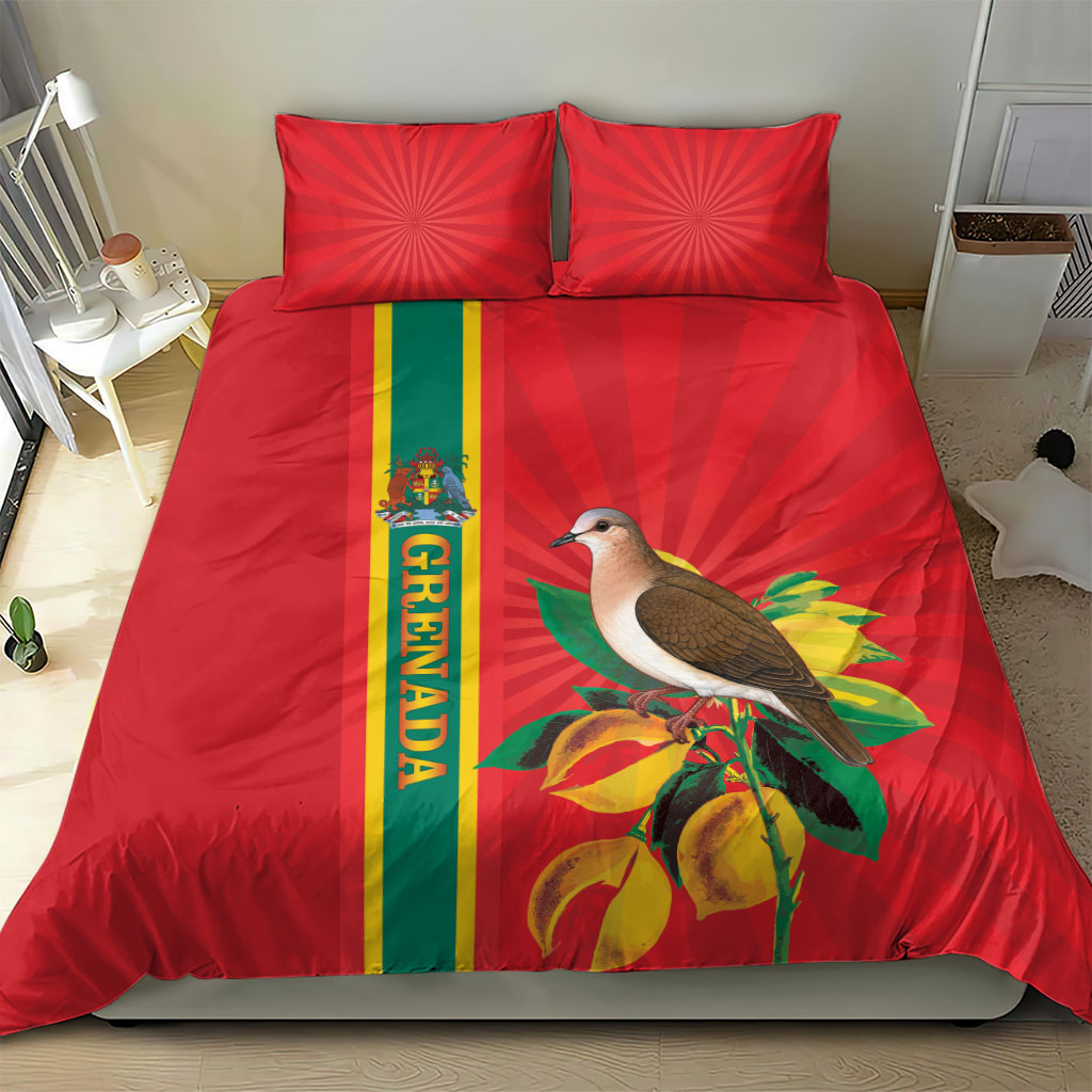 Grenada Dove Nutmeg Bedding Set Island of Spice Proud