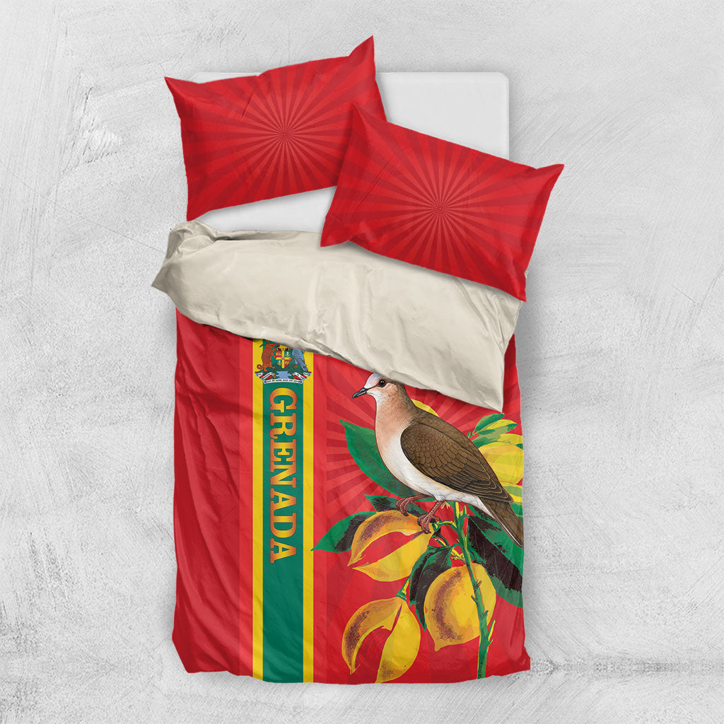 Grenada Dove Nutmeg Bedding Set Island of Spice Proud