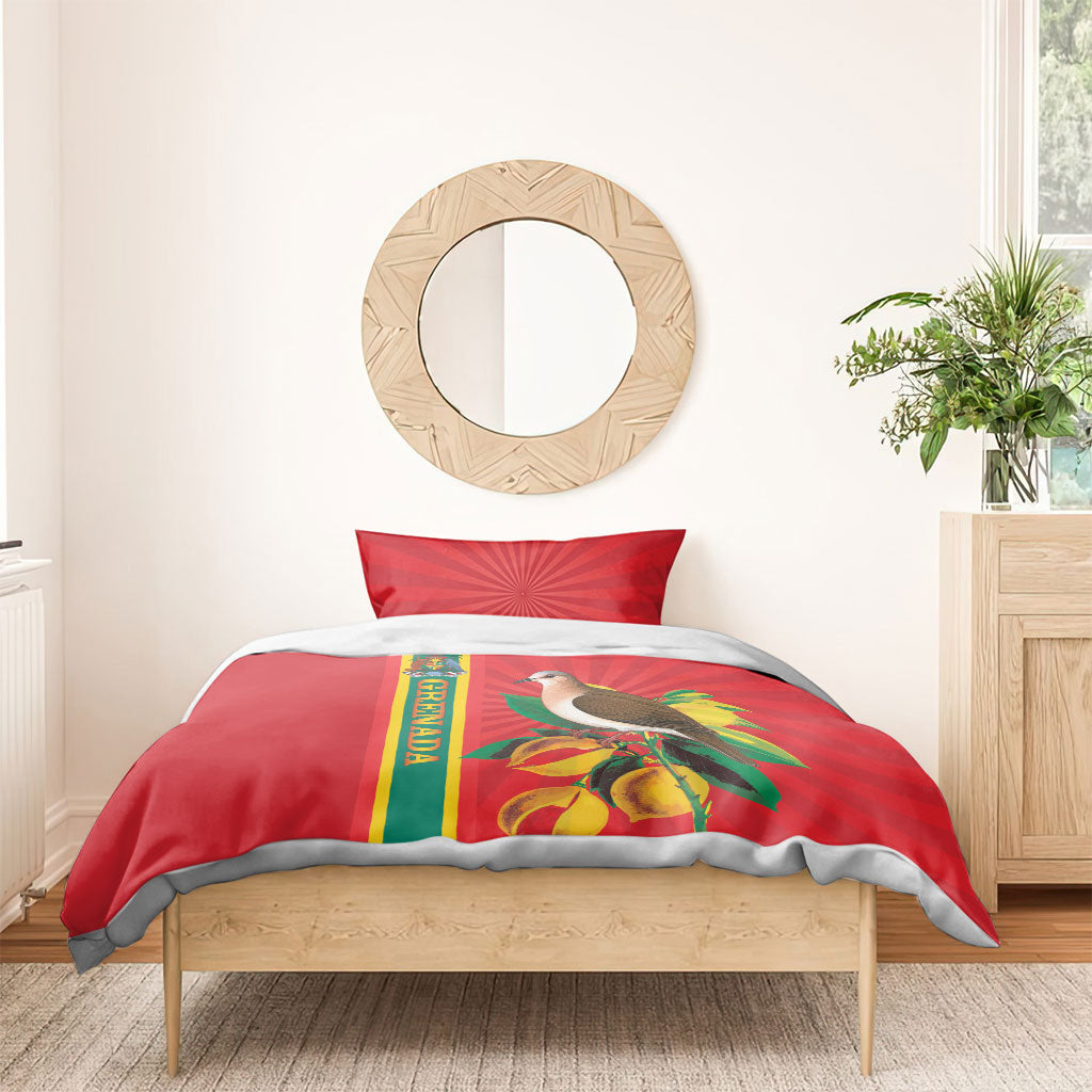 Grenada Dove Nutmeg Bedding Set Island of Spice Proud