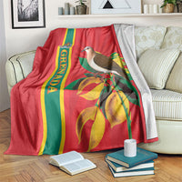Grenada Dove Nutmeg Blanket Island of Spice Proud