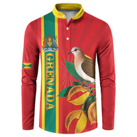 Grenada Dove Nutmeg Button Sweatshirt Island of Spice Proud