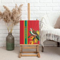 Grenada Dove Nutmeg Canvas Wall Art Island of Spice Proud