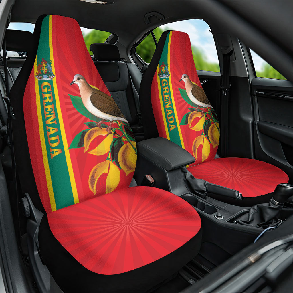 Grenada Dove Nutmeg Car Seat Cover Island of Spice Proud