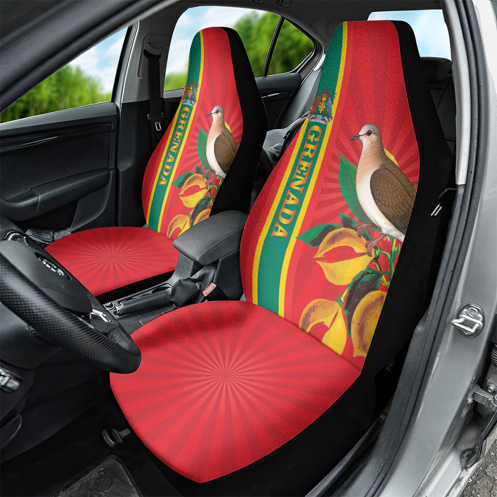 Grenada Dove Nutmeg Car Seat Cover Island of Spice Proud