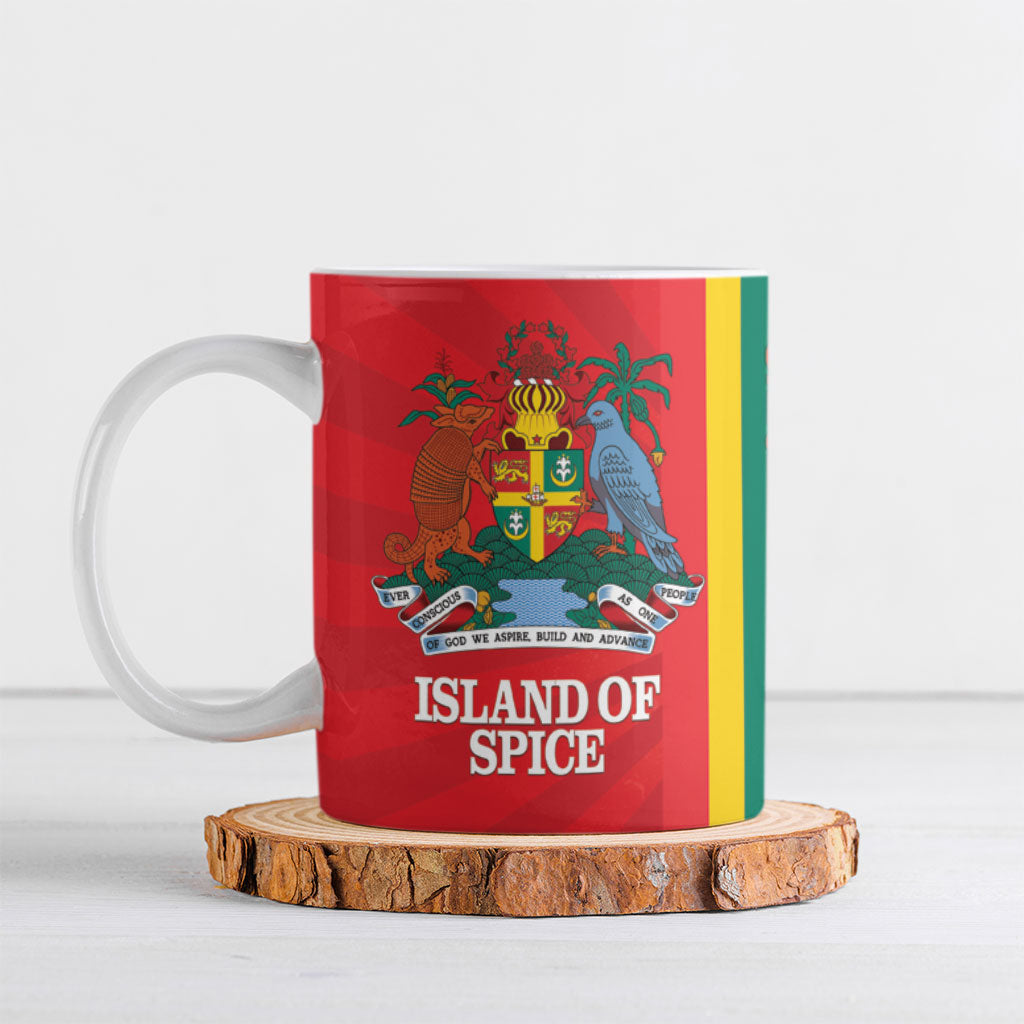 Grenada Dove Nutmeg Ceramic Mug Island of Spice Proud