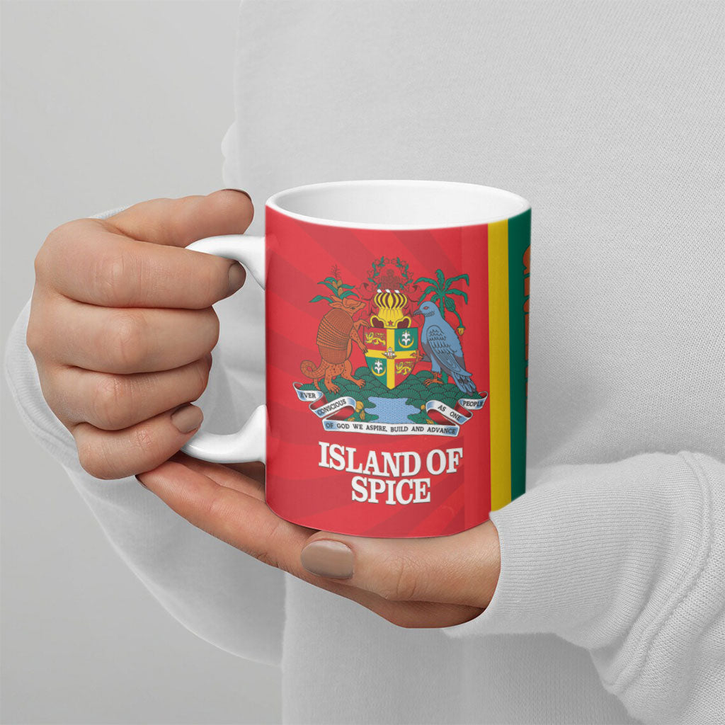 Grenada Dove Nutmeg Ceramic Mug Island of Spice Proud