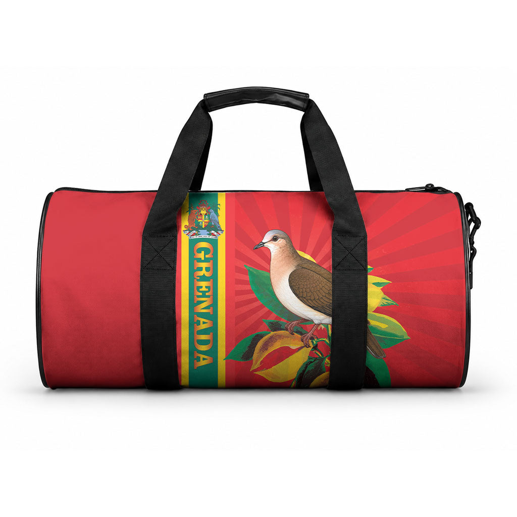 Grenada Dove Nutmeg Duffle Bag Island of Spice Proud